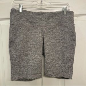 Old Navy Gray biker shorts Medium 8” inseam